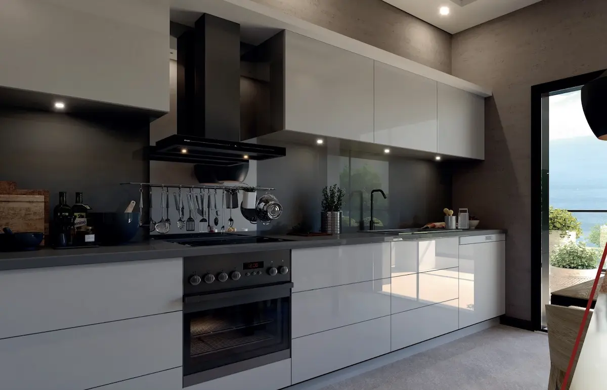 Fitted kitchen
